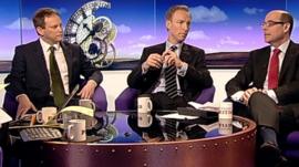 Grant Shapps, Jim Murphy and Nick Robinson