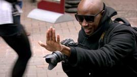 Photographer David Nyanzi
