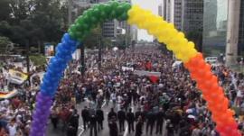 Brazil's Gay Pride parade