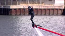 Water jet packing