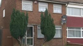 Osezua Osolase's home in Gravesend