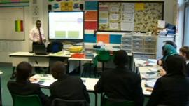 A classroom