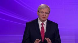 Australian Prime Minister Kevin Rudd