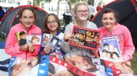 One Direction fans