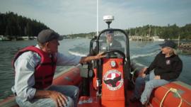 The Campobello Island Whales Rescue team