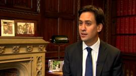 Labour leader Ed Miliband