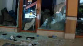 Looted shop inside Westgate shopping mall