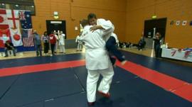 Mike Bushell tries Ju-Jitsu