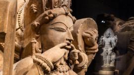 Sculptures from exhibit