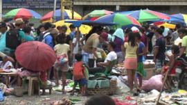 Market in Talcoban
