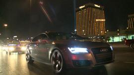 A self-driving car