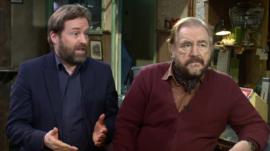 Ardal O'Hanlon and Brian Cox on The Weir
