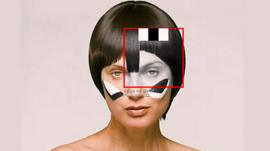A disguised face