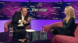 Andrew Neil and Leah Totton