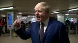 London mayor Boris Johnson