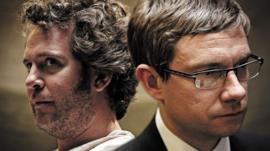 Tom Hollander and Martin Freeman in The Voorman Problem