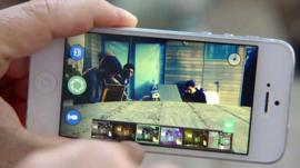 A smartphone running the Shoto app
