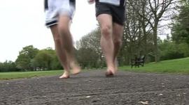 Barefoot runners
