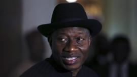 Goodluck Jonathan, file pic