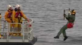 Baton delivered to RNLI boat