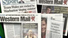 Newspaper cuttings
