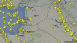 Flight paths