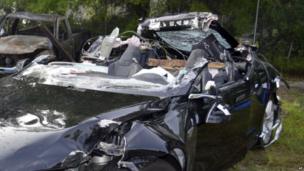 Tesla iliyohusika katika ajali