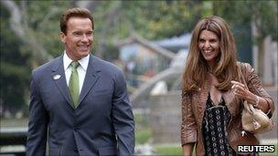 Arnold Schwarzenegger and Maria Shriver