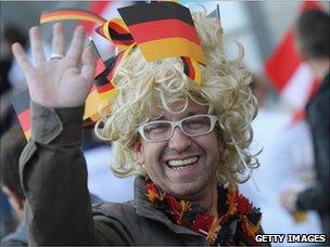 German fan at Eurovision