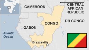 Map of Congo