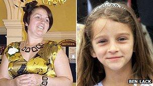 Image caption <b>Sarah Laycock</b> and her daughter Abigail Miller were found dead <b>...</b> - _57907978_laycock464