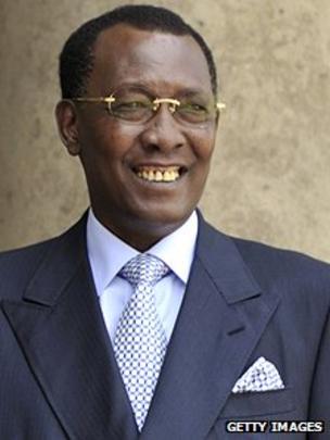 Chadian President Idriss Deby - _57909033_chad_deby_g