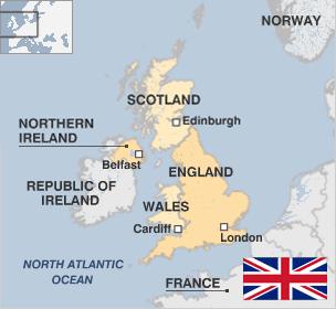 Map of Britain