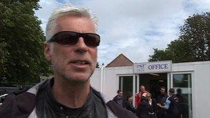 Image caption <b>John Giddings</b> said he was &quot;livid&quot; at the local MP&#39;s criticism ... - _61117188_61117187