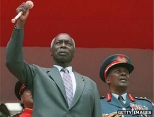 Daniel arap Moi marks 17 years in power, 1995