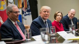 Trump held a National Economic Council 'listening session' with the CEOs on Thursday