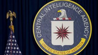 CIA's seal at the US intelligence agency's headquarters in Langley, Virginia. File photo