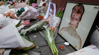 Memorial to David Bowie