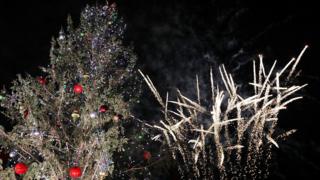 Christmas lights