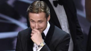 Ryan Gosling explains Oscars giggling