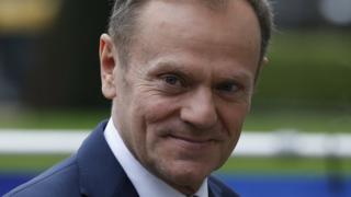 Donald Tusk before EU summit 9 March