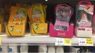 women's razors tesco