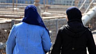 Muslim women in the US. Archive picture