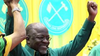 John Magufuli, CCM party's presidential candidate in Tanzania - July 2015