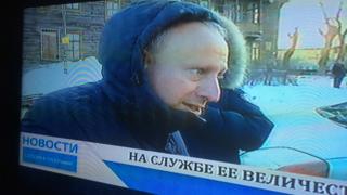 How I hit the headlines on Siberian TV - BBC News