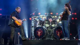 Rush on stage