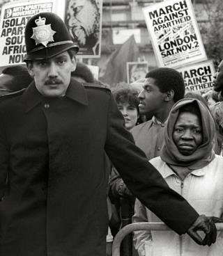 Standing Up Against Apartheid, Trafalgar Square, London, 1985