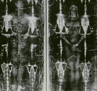 shroud of turin image burning