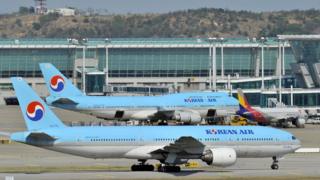 Korea Air jets