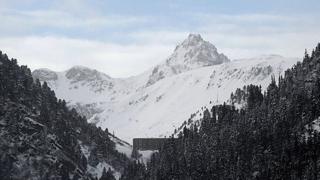 Valfrejus ski resort, France